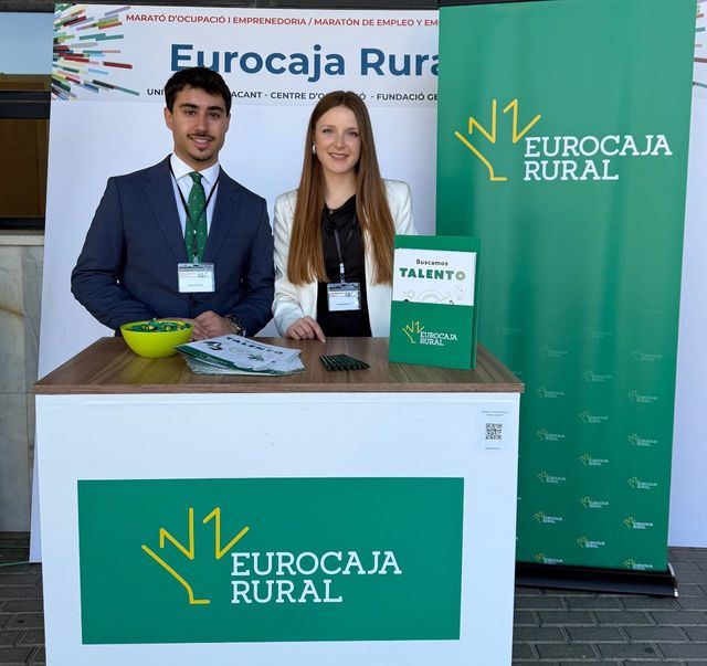 Eurocaja Rural impulsa el empleo juvenil en la Universidad de Alicante