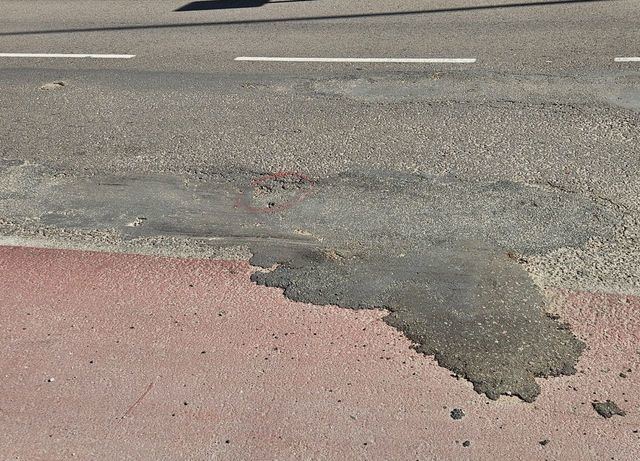 El PSOE espera que el Gobierno local tome nota de la 'chapuza' realizada en la avenida Pío XII