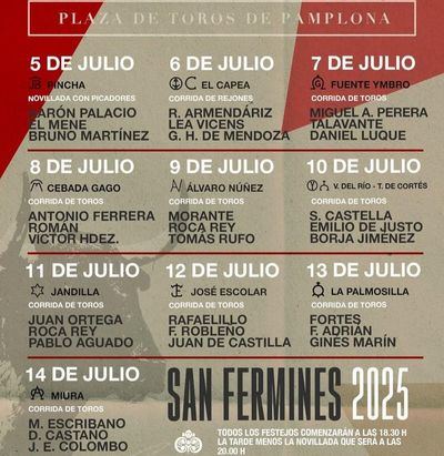 Tomás Rufo compartirá cartel con Roca Rey y Morante en una de las tardes estrella de San Fermín