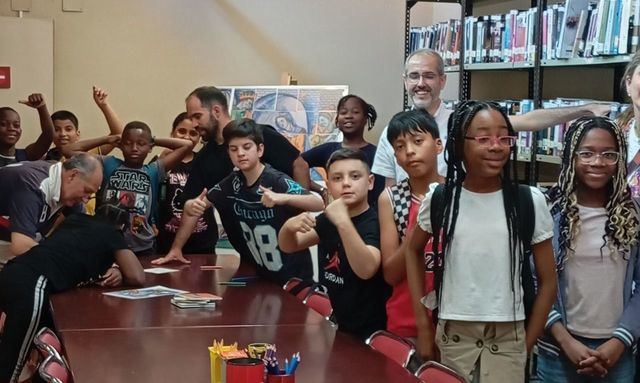 El Museo Ruiz de Luna y la UCLM acercan la azulejería de Talavera a más de 600 escolares con un taller interactivo