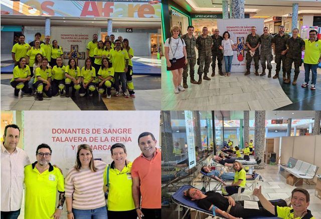 Éxito rotundo y récord en el XV Maratón de Donación de Sangre de Talavera