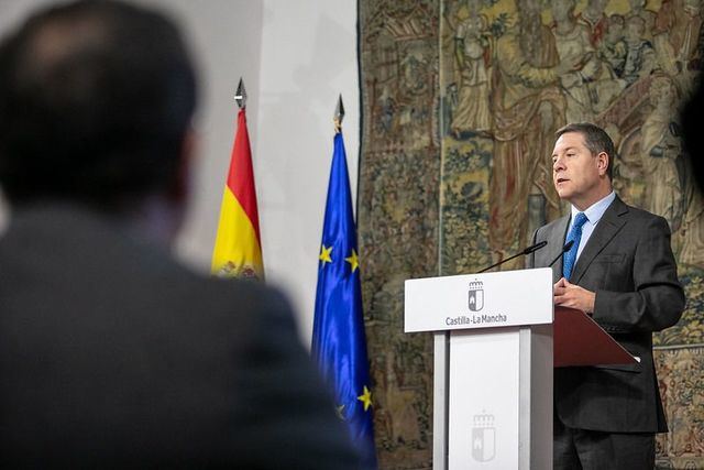 El presidente de Castilla-La Mancha, Emiliano García-Page