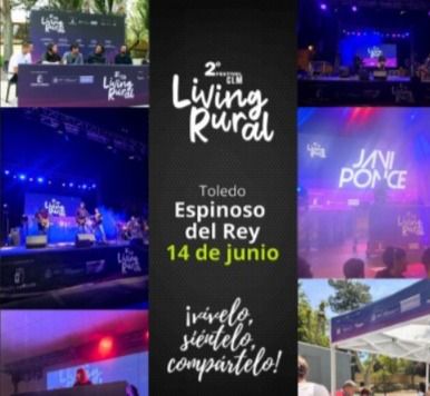 Espinoso del Rey se llena de cultura, sabor y música con el festival Living Rural el 14 de junio