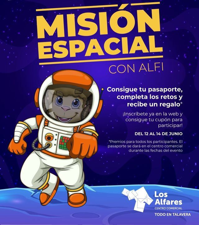 ¡Alfi te lleva al espacio! Vive una aventura galáctica en Los Alfares