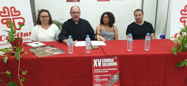 Cáritas Talavera celebra su XV Comida Solidaria