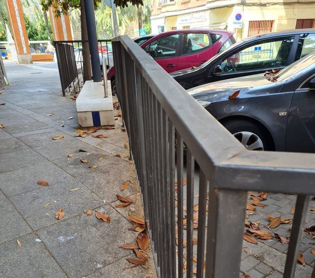 Suciedad, malas hierbas y falta de mantenimiento: Así se encuentra la Plaza de Santa Leocadia
