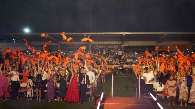 Ebora Formación celebra un espectacular acto de graduación en su 'Ciudad FP'