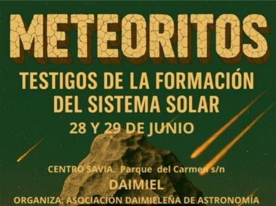 Meteoritos reales en Daimiel: una exposición para descubrir los orígenes del Sistema Solar