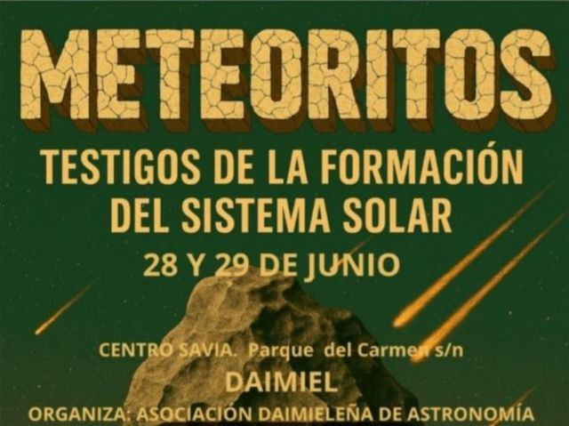 Meteoritos reales en Daimiel: una exposición para descubrir los orígenes del Sistema Solar