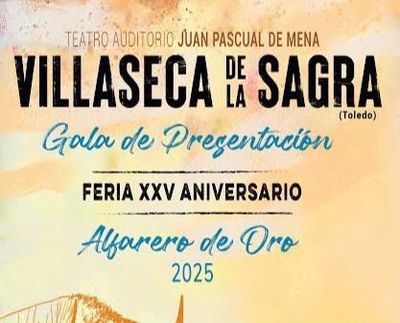 Villaseca de la Sagra ya tiene fecha para la Gala Alfarero de Oro
