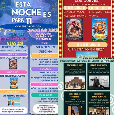 Las noches de verano en este pueblo de Toledo prometen cine, música y piscina