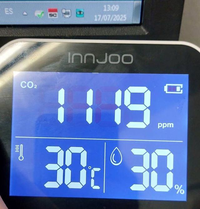 Consultas que alcanzan hasta 30 grados por un fallo en el sistema de climatización