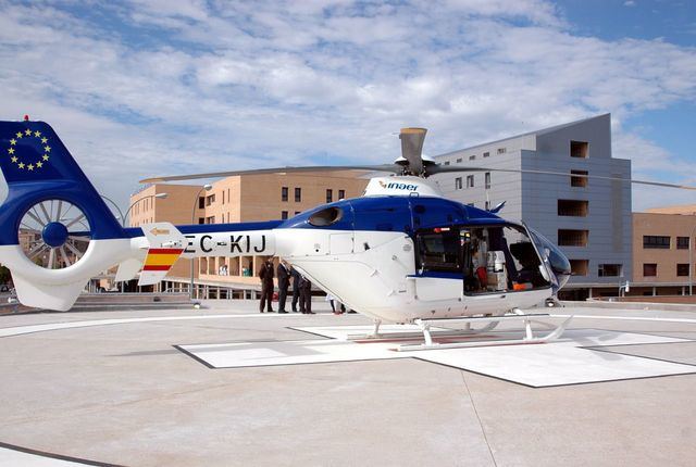 Helipuerto Hospital de Talavera / Imagen de recurso 