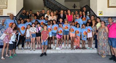 Talavera da la bienvenida a los niños saharauis del programa ‘Vacaciones en Paz’