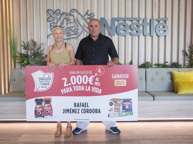 El sueldo para toda la vida de Nescafé viaja por primera vez a Cuenca