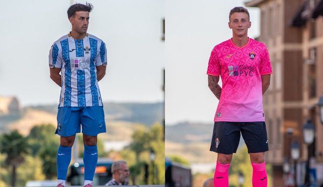 El CF Talavera presenta su nueva camiseta: cerámica, orgullo y pasión blanquiazul