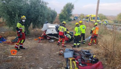 Dos accidentes en pueblos de Toledo: hay tres personas heridas