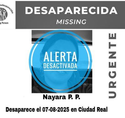 Nayara, la joven desaparecida desde el jueves, ha sido localizada