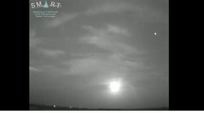 Las Perseidas producen una impresionante bola de fuego