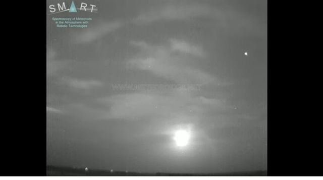 Las Perseidas producen una impresionante bola de fuego