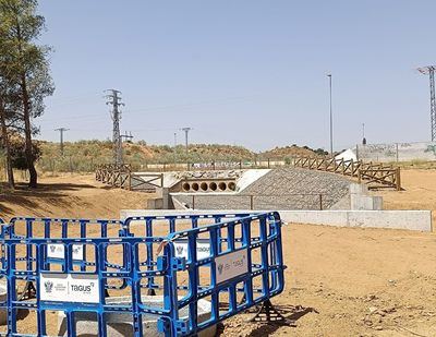 Comienza la segunda fase de las obras de canalización del arroyo de Azucaica
