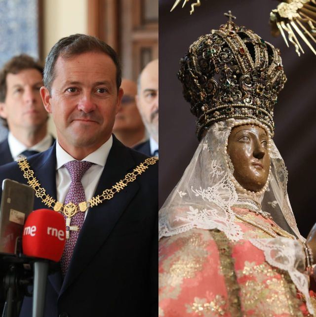 El alcalde felicita a los toledanos en el día de la Virgen del Sagrario, patrona de la ciudad y alcaldesa perpetua