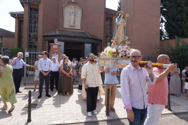 Santa Beatriz de Silva salió en procesión (Torrijos)