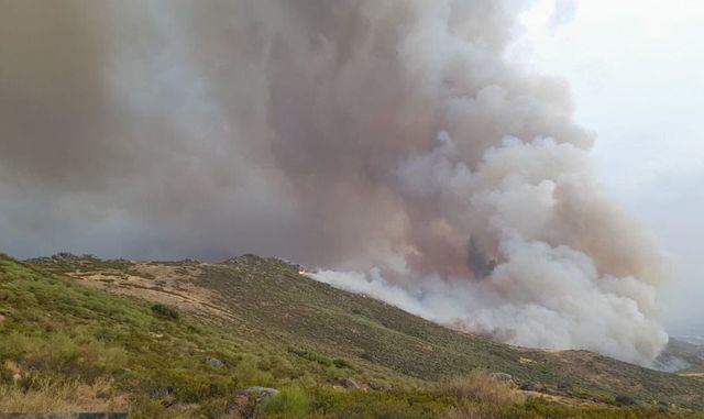 Incendio en Jaraíz 