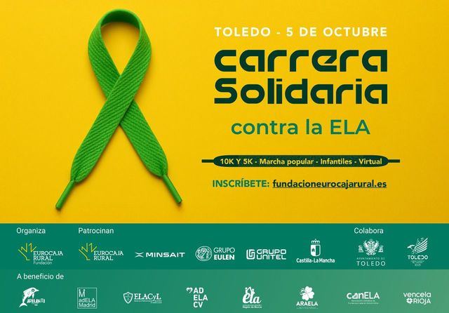 Numerosas empresas e instituciones se están uniendo a la Carrera Solidaria contra la ELA 