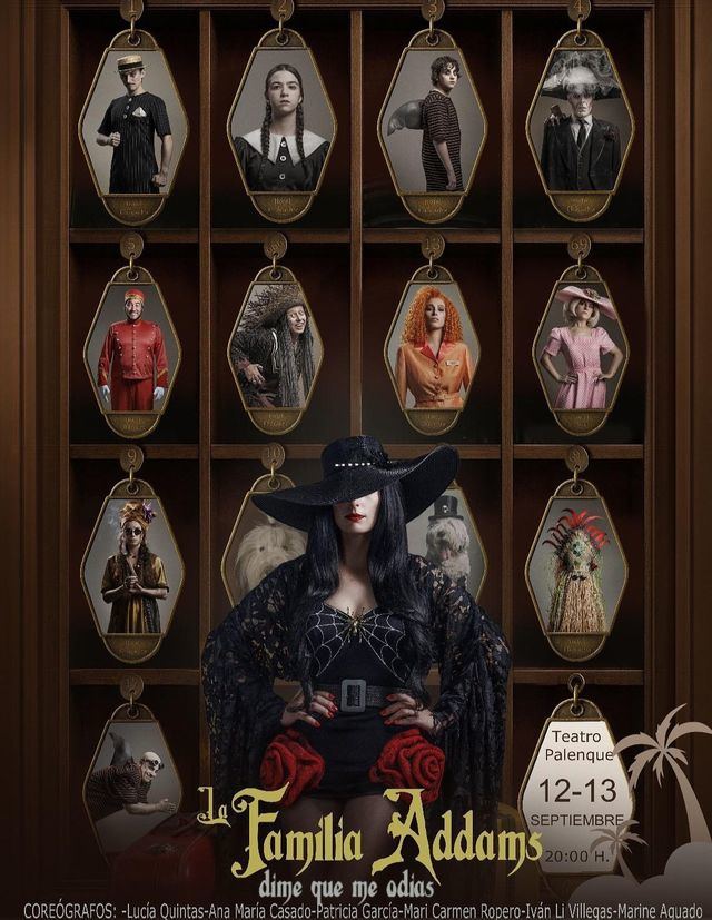 La Familia Addams regresa al Teatro Palenque con un espectáculo de danza único