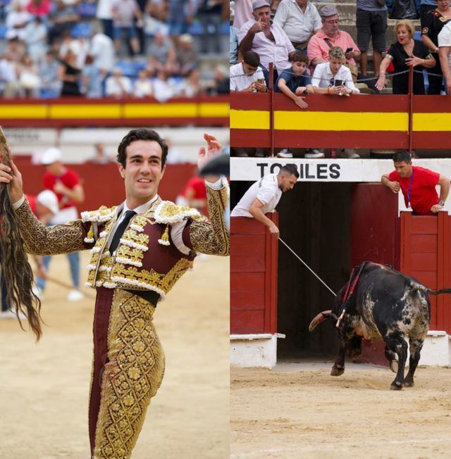 Faenón de Tomás Rufo en Abarán, con toro indultado: 'Torero, torero'
