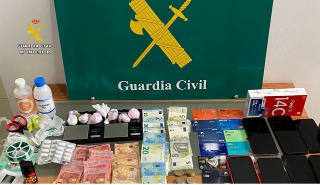 Desmantelan un 'narcopiso' en un pueblo de Toledo: hay dos detenidos