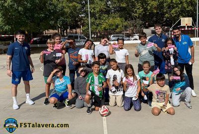 El CEIP ‘José Bárcena’, protagonista de la iniciativa Aula Futsal