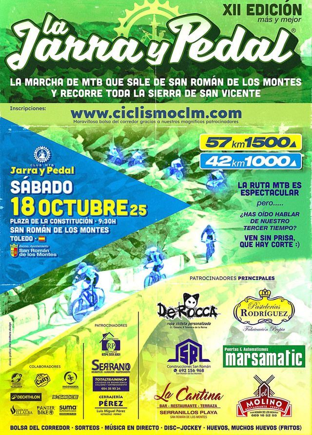 Más de trescientos ciclistas se unirán a La Jarra y Pedal