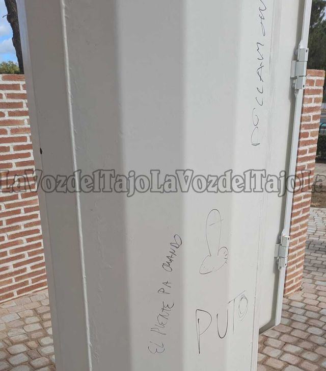 Vandalizan la bandera de España inaugurada ayer en Talavera
