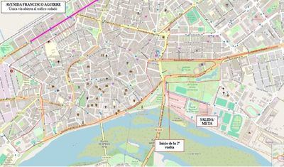 Cortes de tráfico en Talavera por la celebración de la Media Maratón