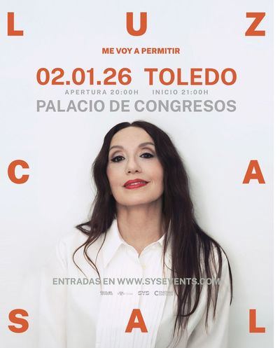 Luz Casal iniciará en Toledo su gira europea el 2 de enero