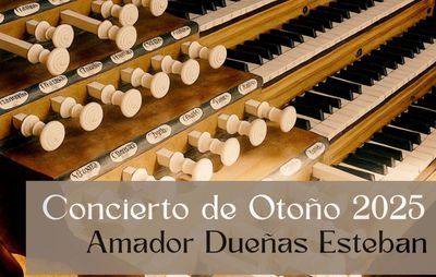 El Concierto de Otoño del Ateneo llena La Colegial de melodías de órgano