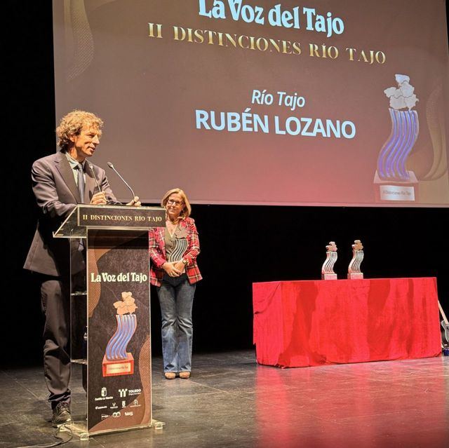 Rubén Lozano, premiado por su defensa del patrimonio natural