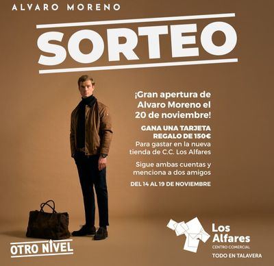 Alvaro Moreno abre sus puertas en el centro comercial Los Alfares