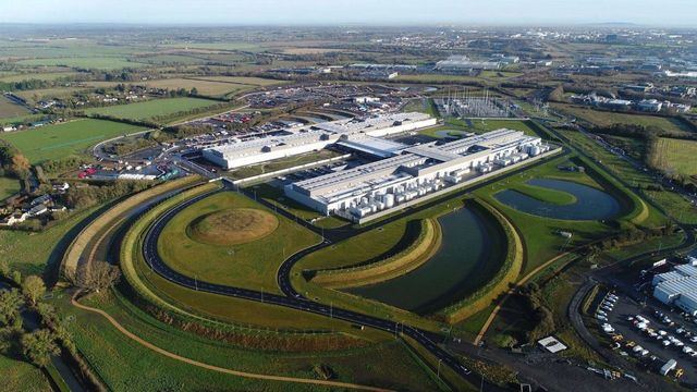 Uno de los Data Center de Meta