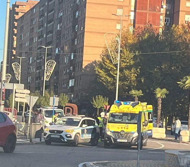 Dos mujeres heridas tras un atropello en una céntrica avenida de Talavera