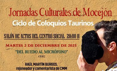 Mocejón se convierte en el epicentro de la tauromaquia con dos coloquios únicos