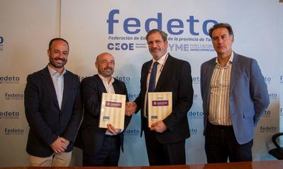 Solunion y Fedeto firman un acuerdo de colaboración para impulsar la competitividad empresarial en Toledo