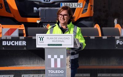 La Diputación de Toledo refuerza la seguridad vial ante hielo y nieve