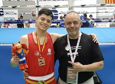 El toledano Mario Hernández, campeón de España de boxeo por cuarta vez a sus 15 años