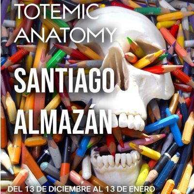 El artista talaverano Santiago Almazán inaugura la exposición “TOTEMIC ANATOMY”