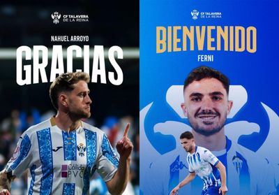 El CF Talavera renueva plantilla: sale Nahuel Arroyo y llega Ferni