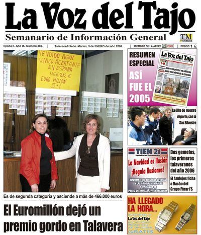 La Voz del Tajo Vintage: Hace dos décadas podíamos leer…