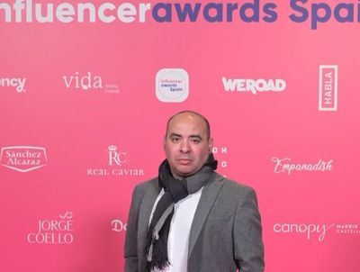 David Gibello, el cocinero más votado por el público, finalista en los Influencer Awards Spain 2026 en la categoría de Gastronomía